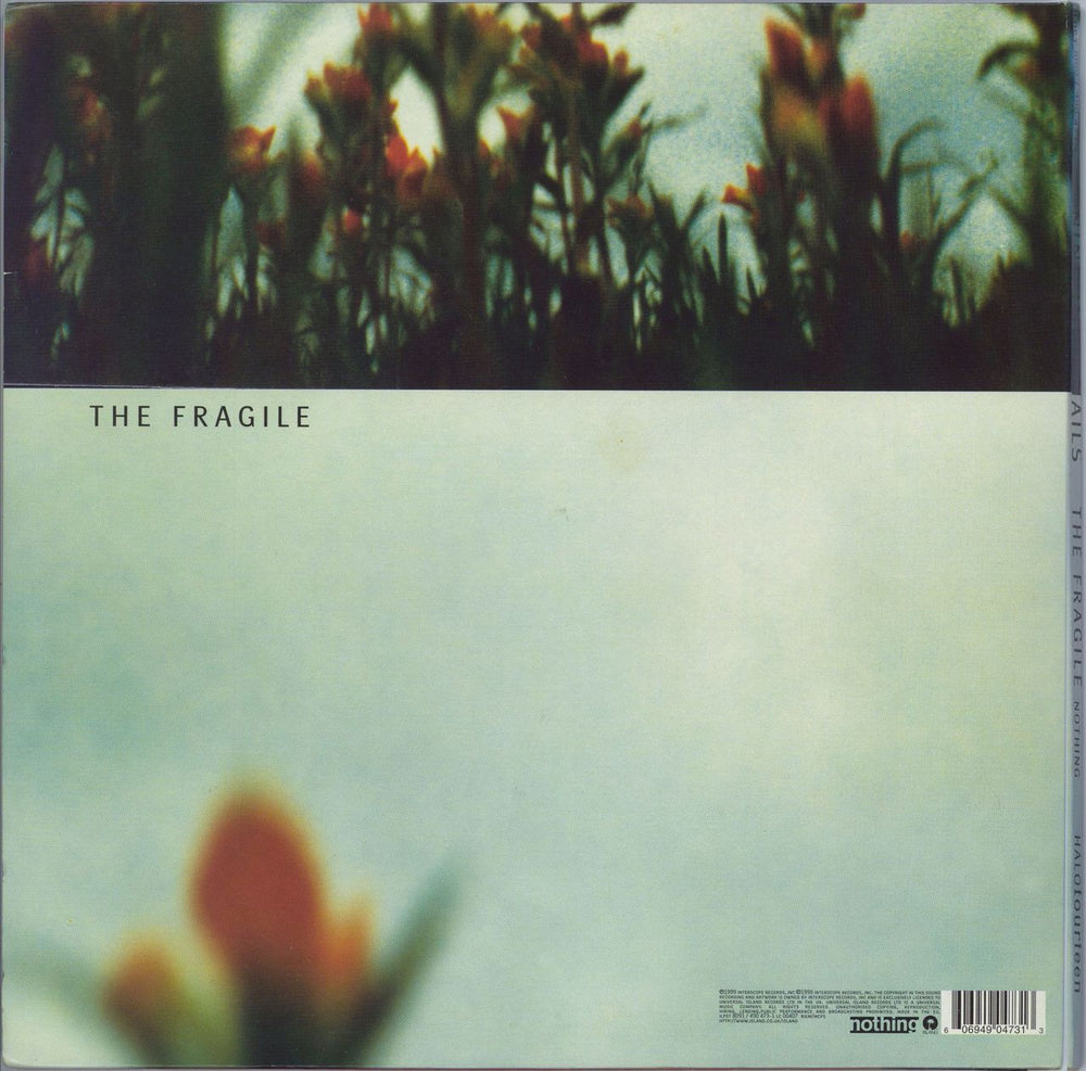 Nine Inch Nails The Fragile UK 3-LP vinyl record set (Triple LP Album) 606949047313