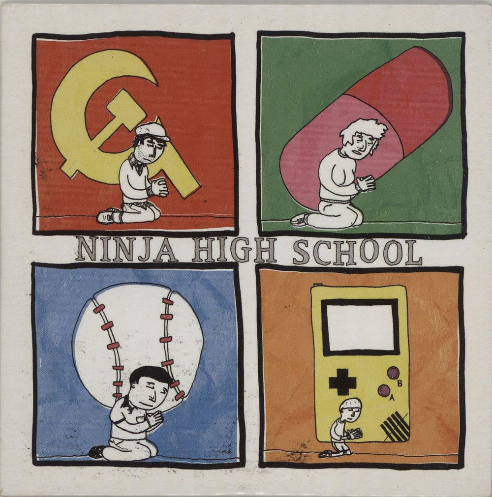 Ninja High School Young Adults Against Suicide UK Promo CD album (CDLP) TOM57CDPROMO