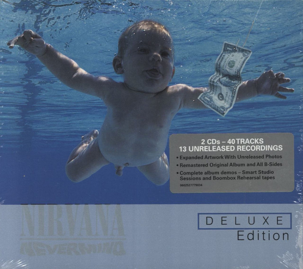 Nirvana (US) Nevermind: Deluxe Edition - Sealed UK 2 CD album set (Double CD) 0602527779034