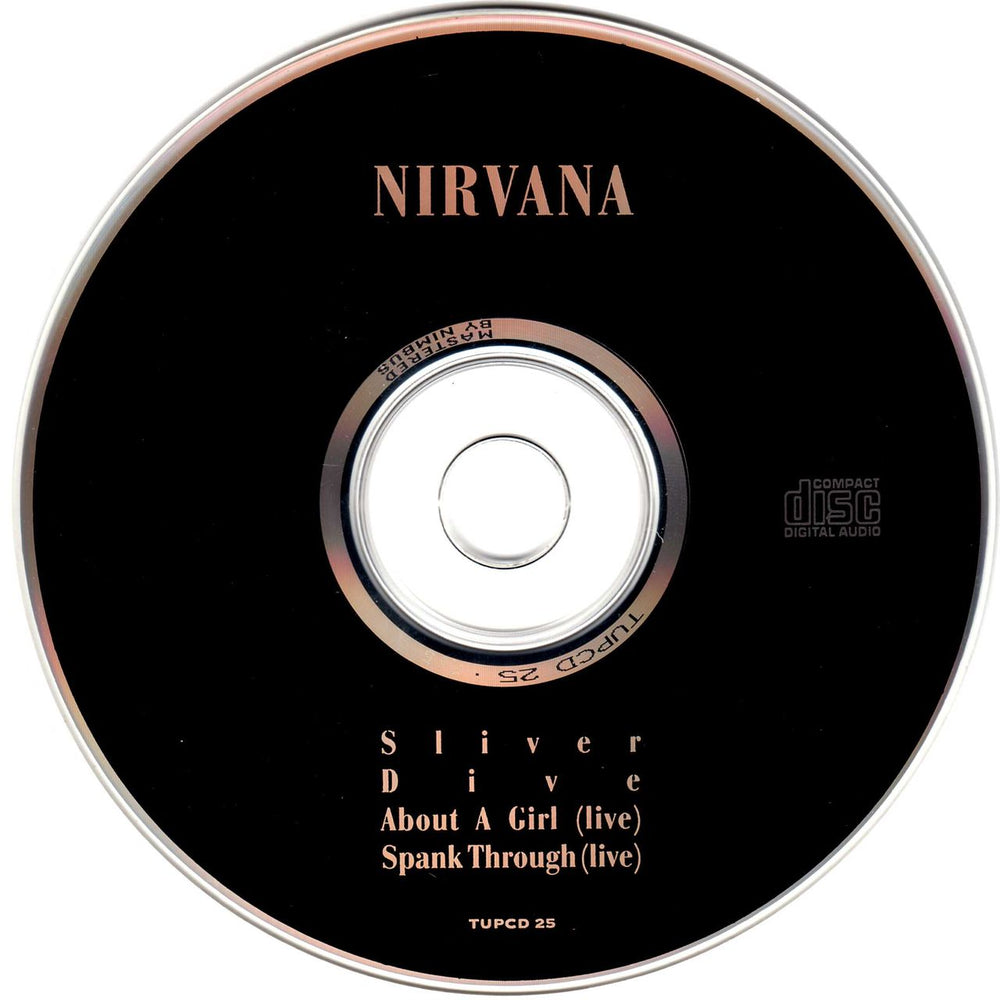 Nirvana (US) Sliver UK CD single (CD5 / 5") NIRC5SL21565