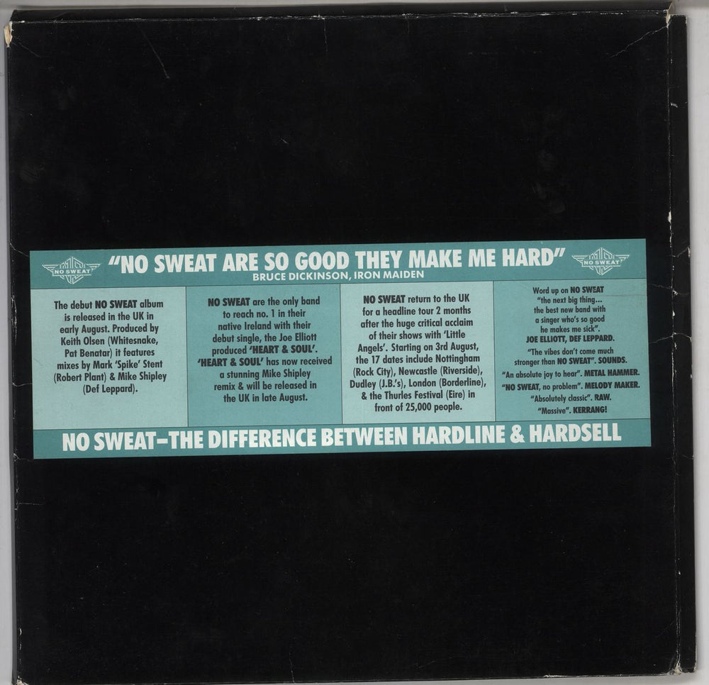 No Sweat Walk On By - Press Pack UK Promo Vinyl Box Set