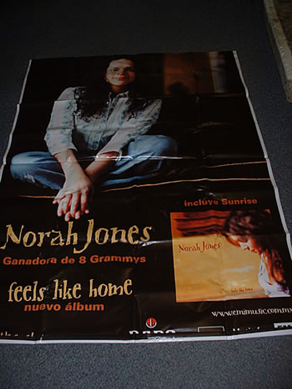 Norah Jones Feels Like Home Mexican Promo display DISPLAY BANNER