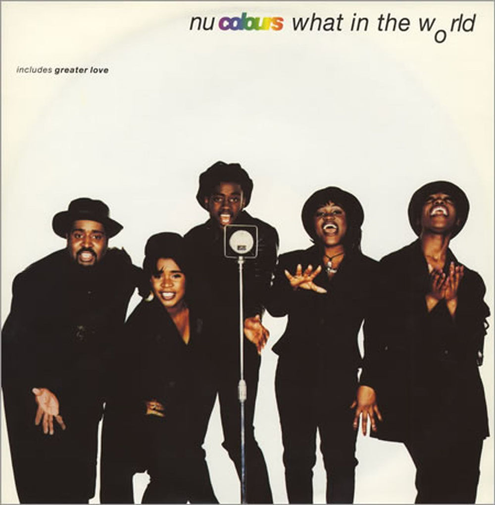 Nu Colours What In The World UK 12" vinyl single (12 inch record / Maxi-single) CARDX4