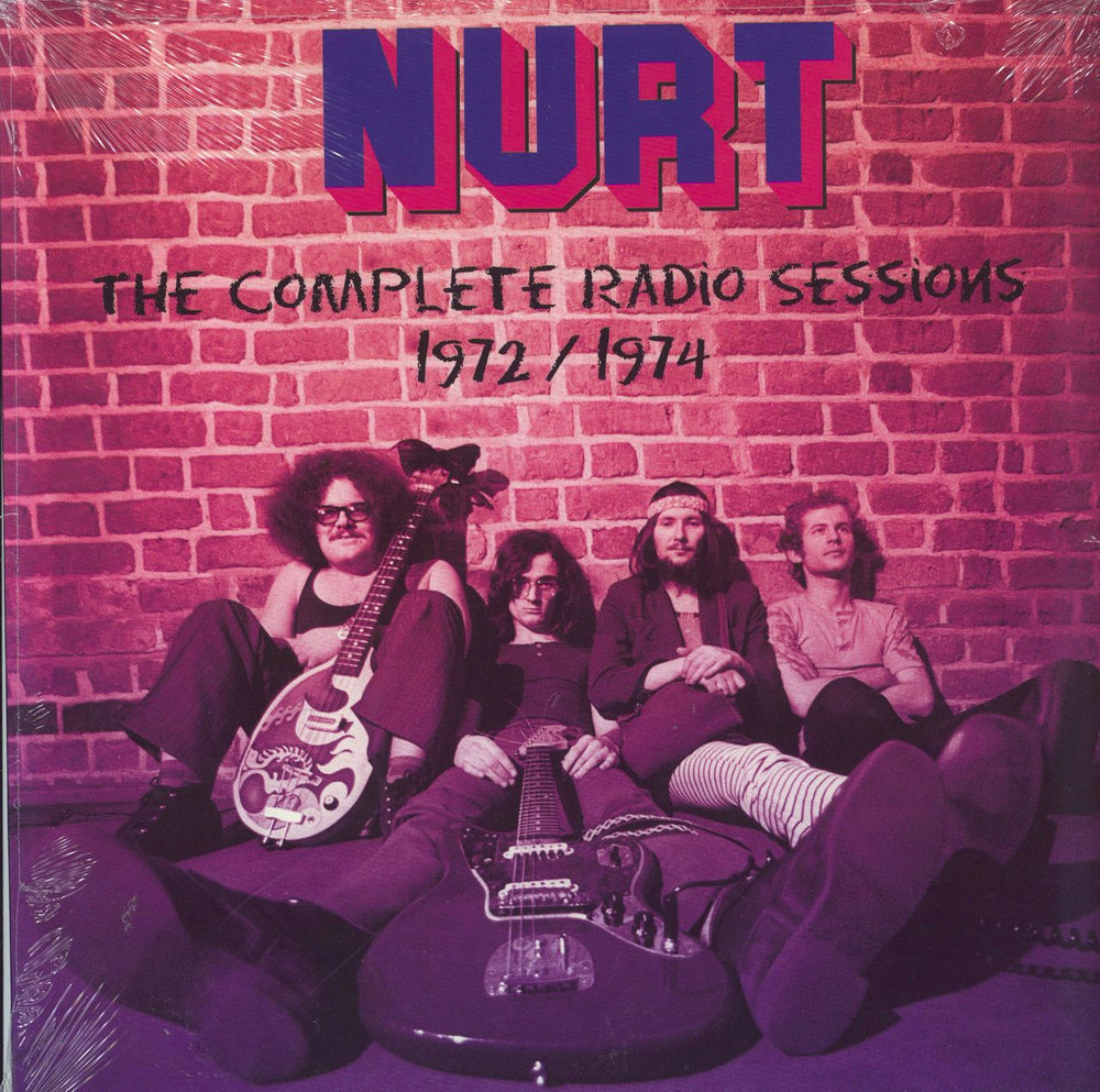 Nurt The Complete Radio Sessions 1972/1974 - Pink vinyl Polish vinyl LP album (LP record) KAMLP04