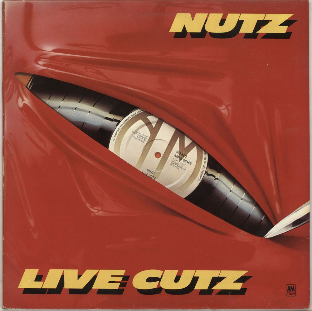 Nutz Live Cutz UK vinyl LP album (LP record) AMLH68453