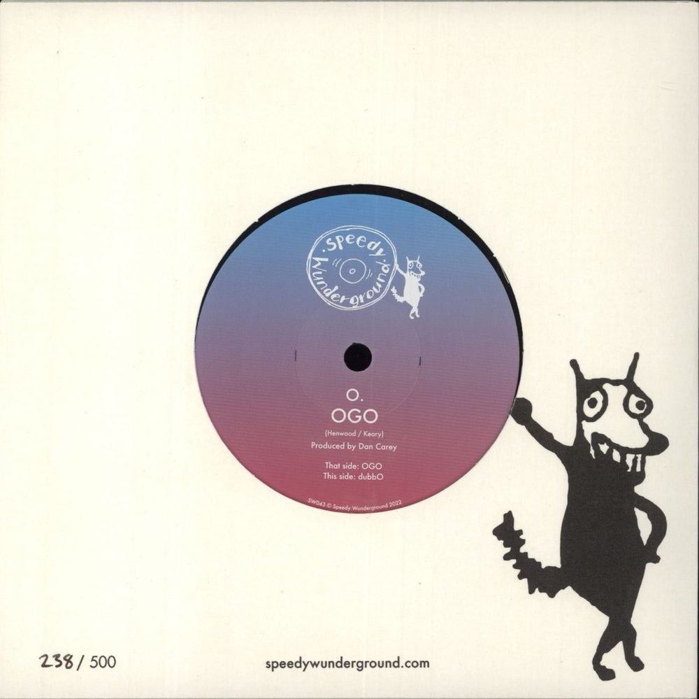 O. OGO UK 7" vinyl single (7 inch record / 45)