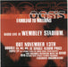 Oasis Familiar To Millions - 12" x 12" UK Promo poster PROMOTIONAL