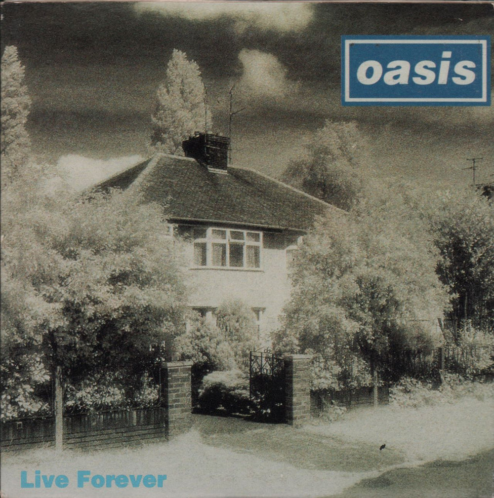 Oasis Live Forever Australian CD single (CD5 / 5") 6606892