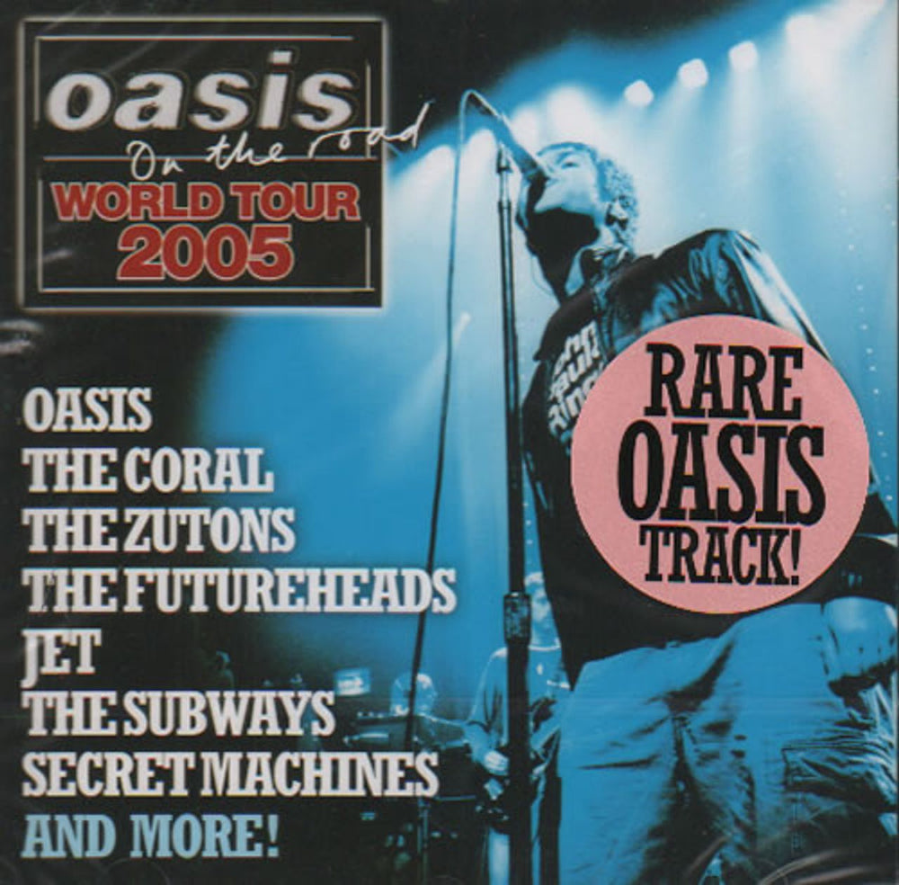 Oasis Oasis On The Road World Tour 2005 UK Promo CD album (CDLP) NMECD05-4