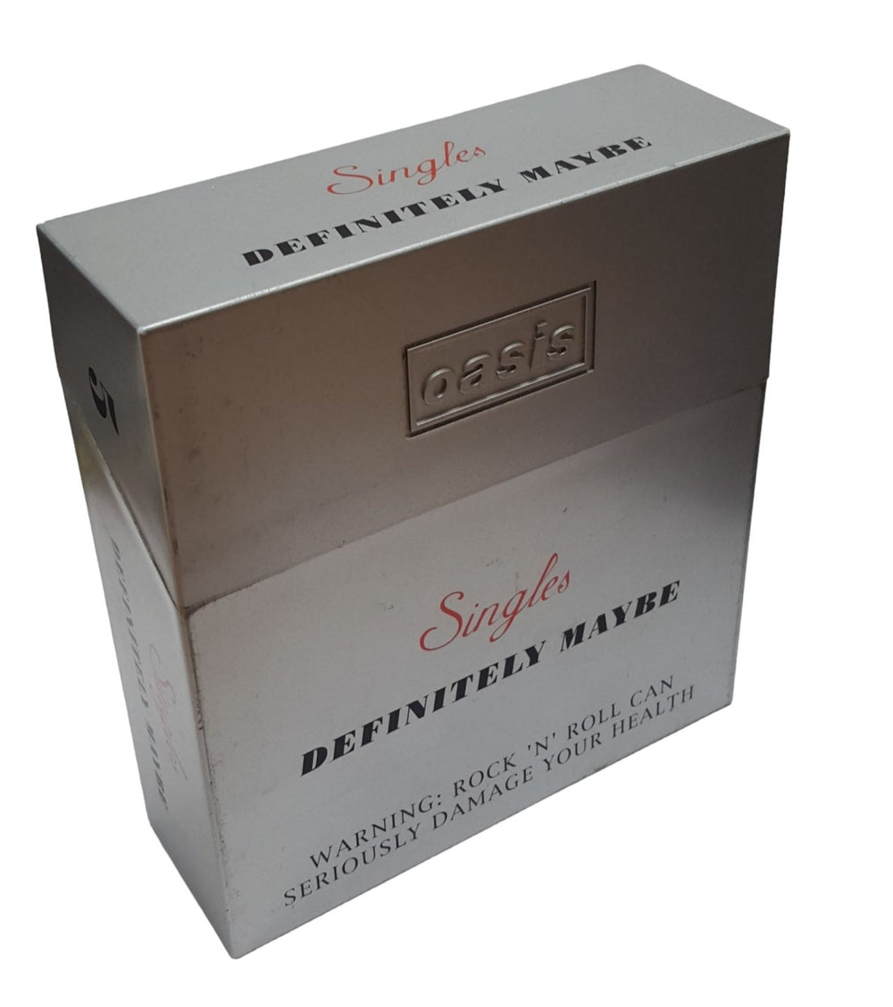 Oasis Singles - Definitely Maybe UK CD Single Box Set CREDM002