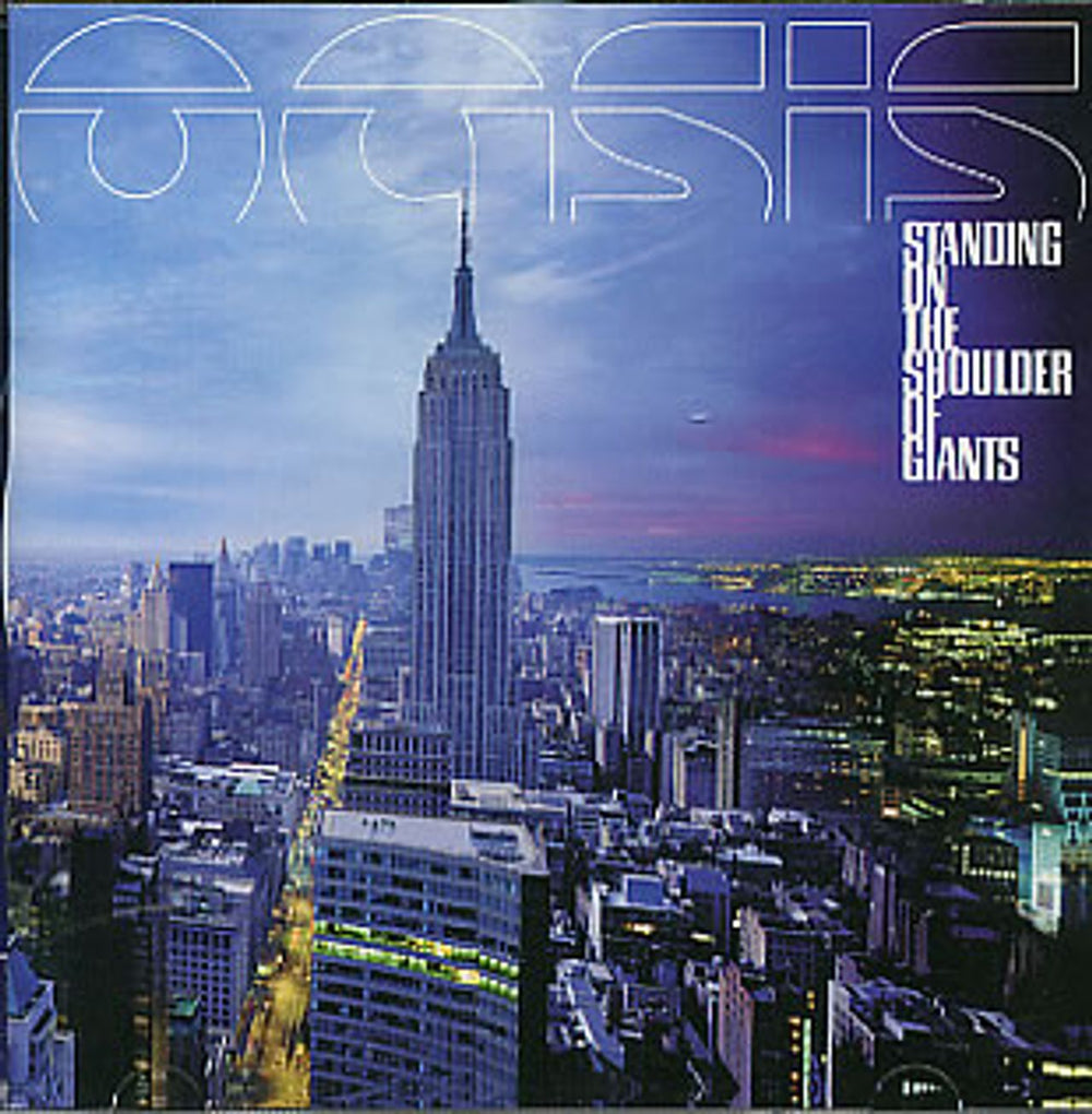 Oasis Standing On The Shoulder Of Giants UK CD album (CDLP) RKIDCD002