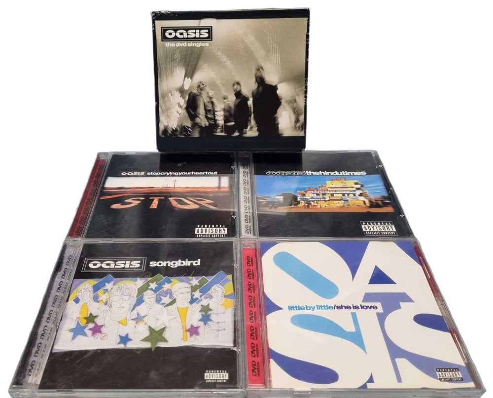 Oasis The DVD Singles UK box set