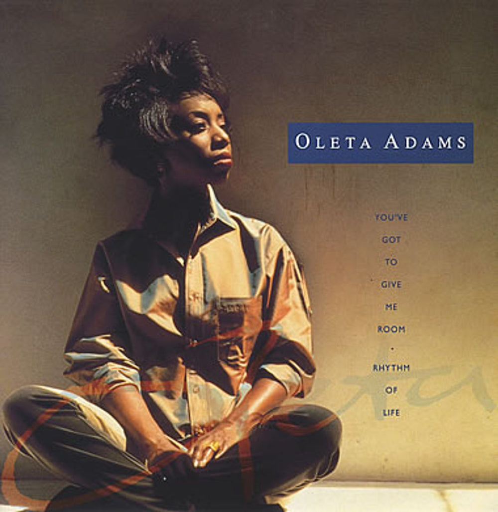 Oleta Adams You've Got To Give Me Room / Rhythm Of Life UK 12" vinyl single (12 inch record / Maxi-single) OLETA412