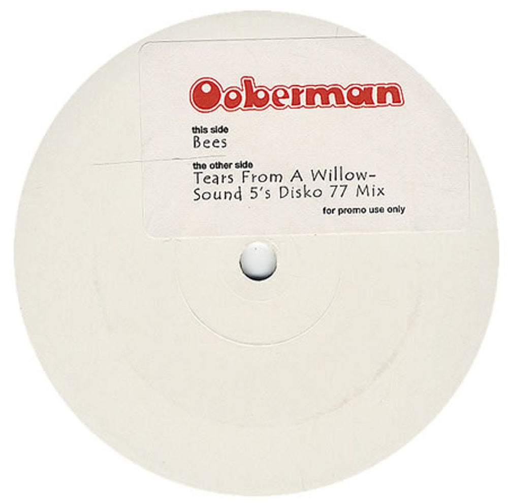 Ooberman Bees/Tears From A Willow UK Promo 12" vinyl single (12 inch record / Maxi-single) TEARX1