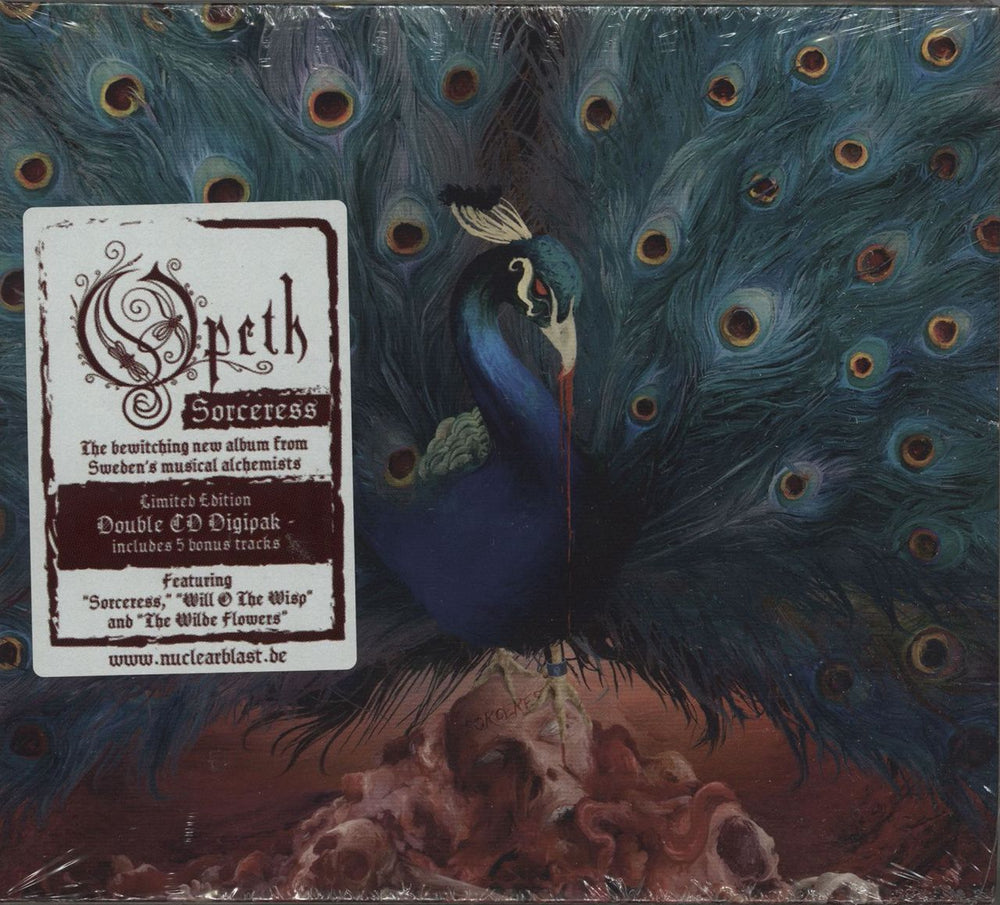 Opeth Sorceress - Sealed German 2 CD album set (Double CD) NE3822-0