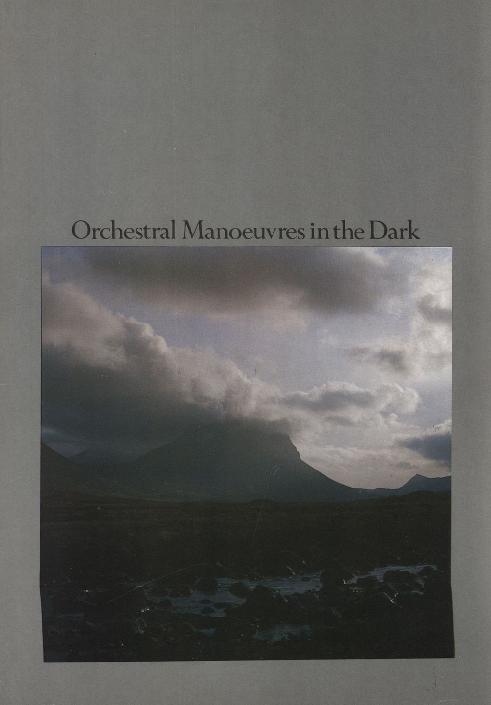Orchestral Manoeuvres In The Dark 1980 Tour Programme UK tour programme TOUR PROGRAMME