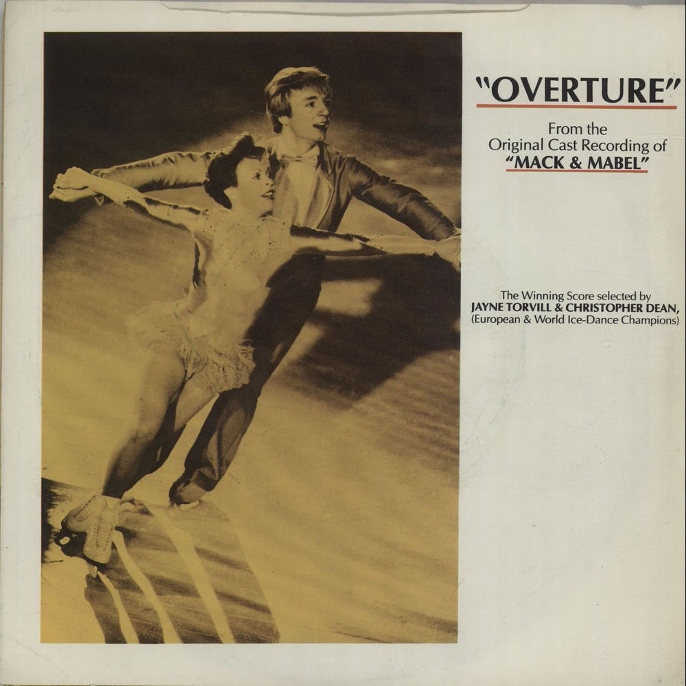 Original Cast Recording Overture from Mack & Mabel UK 7" vinyl single (7 inch record / 45) MCA795
