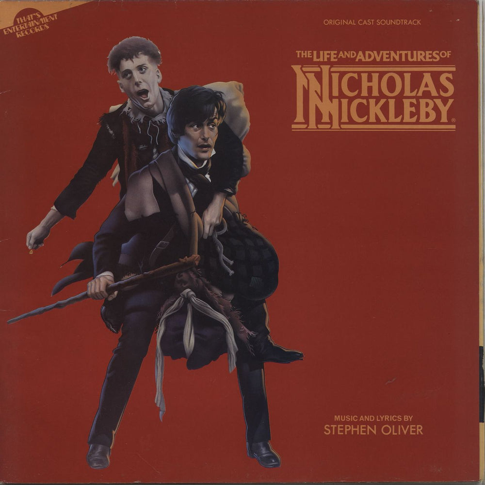 Original Cast Recording The Life And Adventures Of Nicholas Nickleby UK vinyl LP album (LP record) TER1029