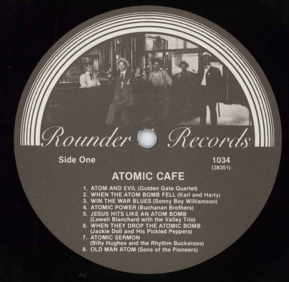 Original Soundtrack Atomic Café US vinyl LP album (LP record) OSTLPAT507379