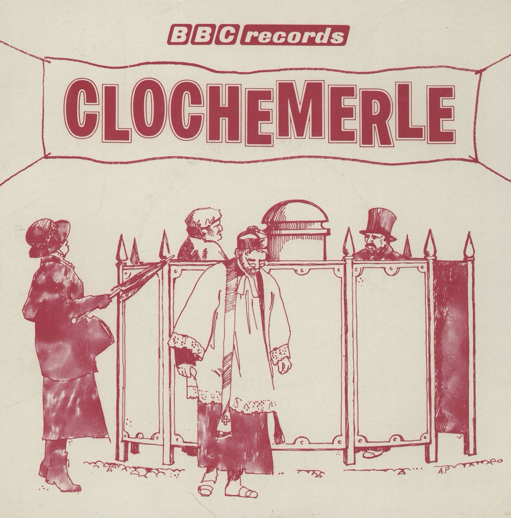 Original Soundtrack Clochemerle UK 7" vinyl single (7 inch record / 45) RESL8