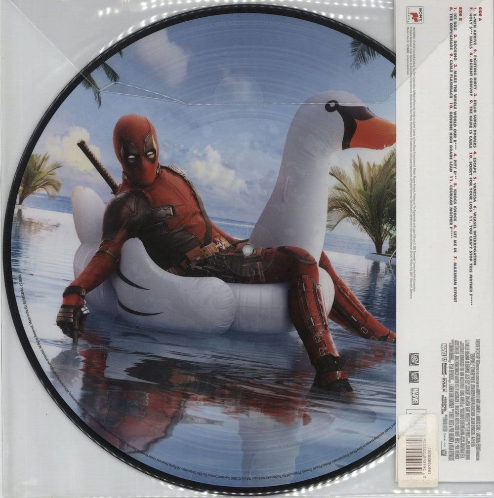 Original Soundtrack Deadpool 2 UK picture disc LP (vinyl picture disc album) 190758589213