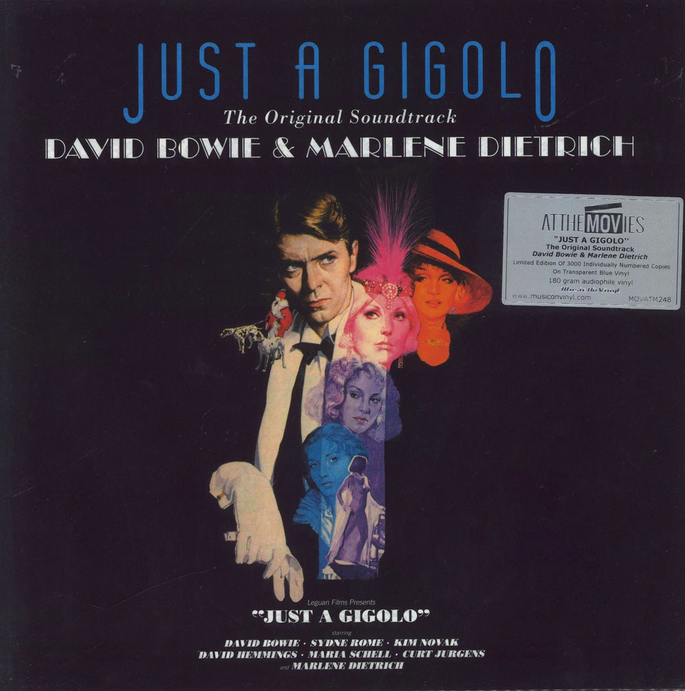 Original Soundtrack Just A Gigolo UK vinyl LP album (LP record) MOVATM248
