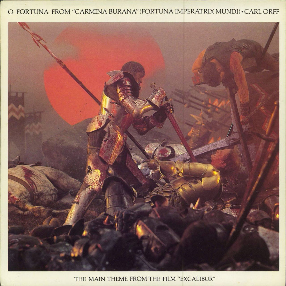 Original Soundtrack Reprise O Fortuna From "Carmina Burana" (Fortuna Imperatrix Mundi) UK 7" vinyl single (7 inch record / 45) WIP6729