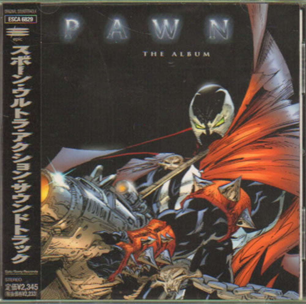 Original Soundtrack Spawn The Album Japanese Promo CD album (CDLP) ESCA-6829