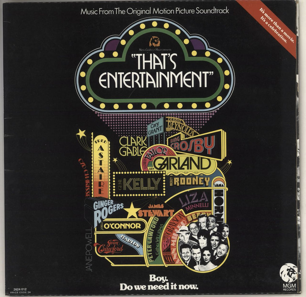 Original Soundtrack That's Entertainment Australian 2-LP vinyl record set (Double LP Album) 2624012