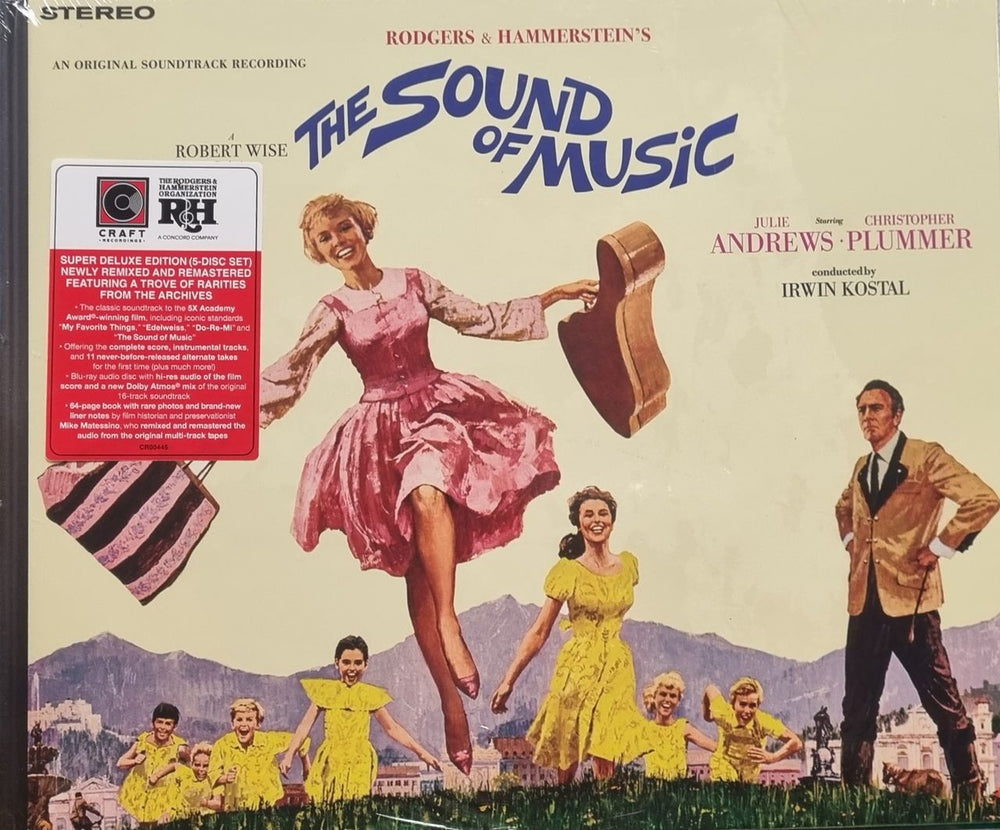 Original Soundtrack The Sound Of Music - Super Deluxe - Sealed UK CD Album Box Set CR00445