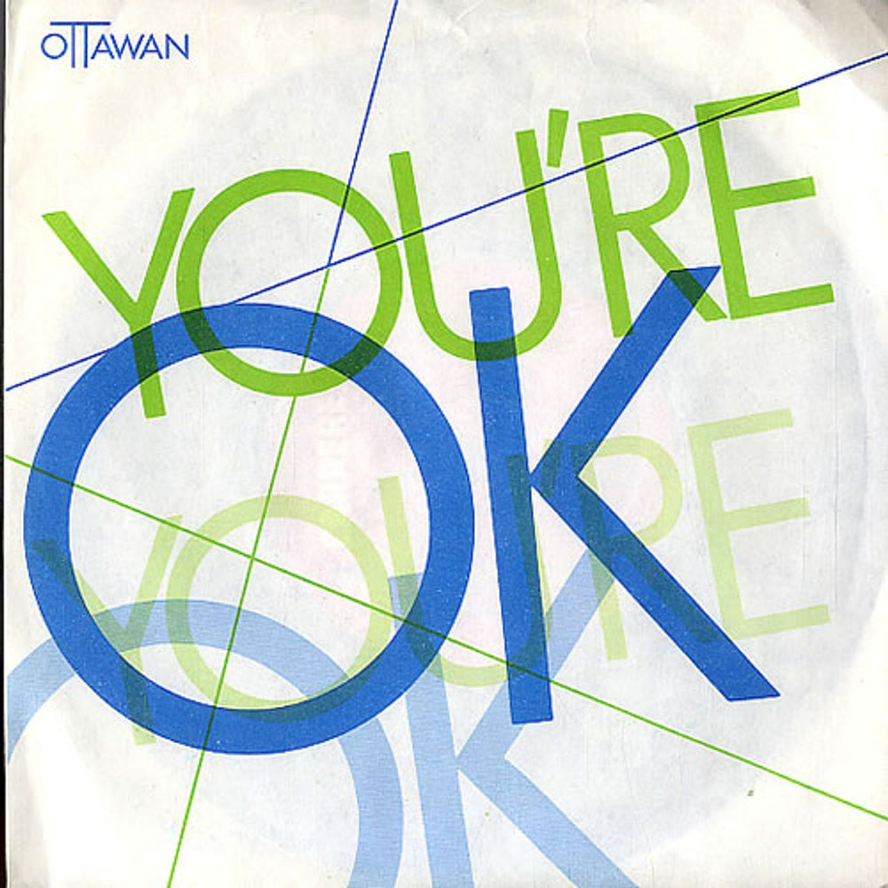 Ottawan You're Ok UK 7" vinyl single (7 inch record / 45) CAR168