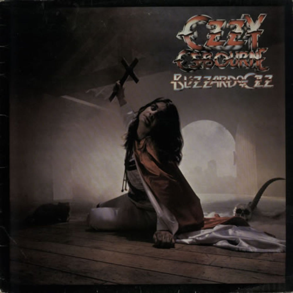 Ozzy Osbourne Blizzard Of Ozz - 2nd - Epic Label UK vinyl LP album (LP record) JETLP234