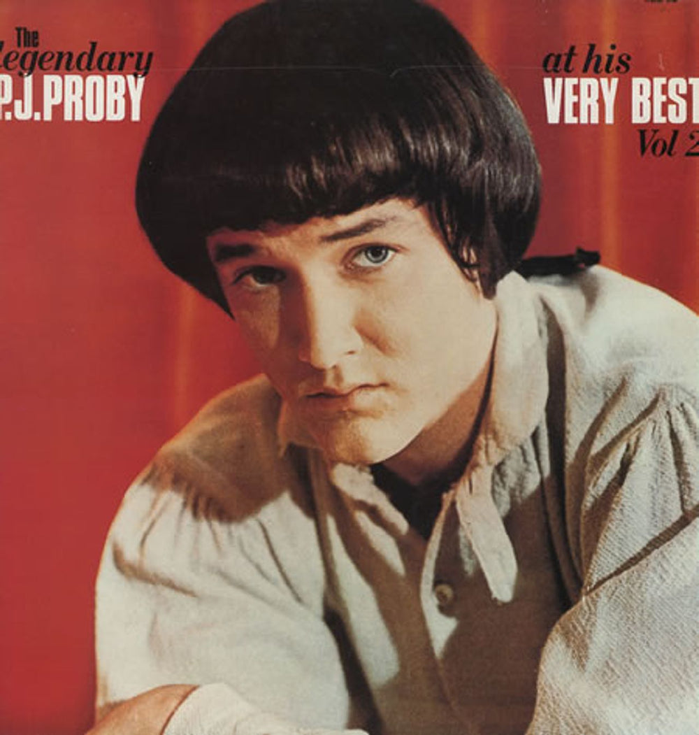 P. J. Proby At His Very Best Volume 2 UK vinyl LP album (LP record) SEE82