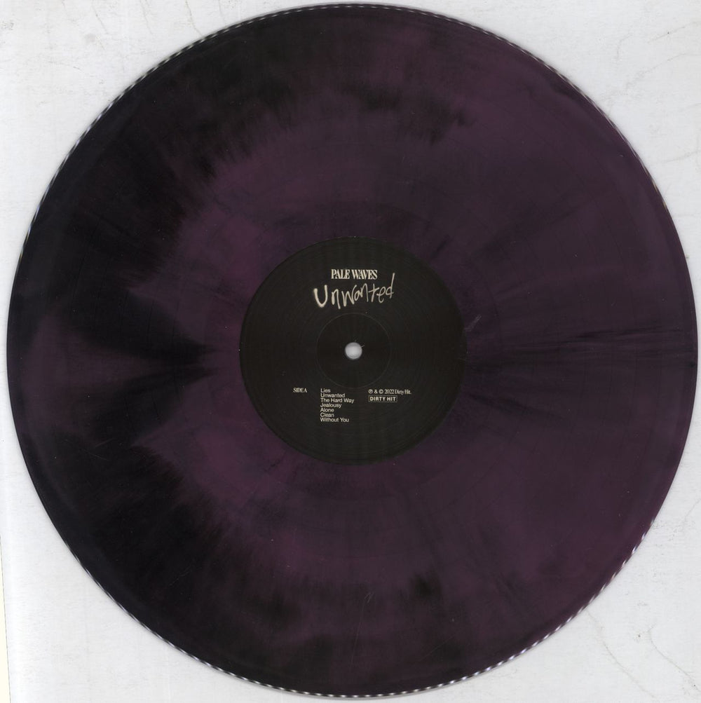 Pale Waves Unwanted - 180gram Purple Galaxy UK vinyl LP album (LP record) QZLLPUN816952