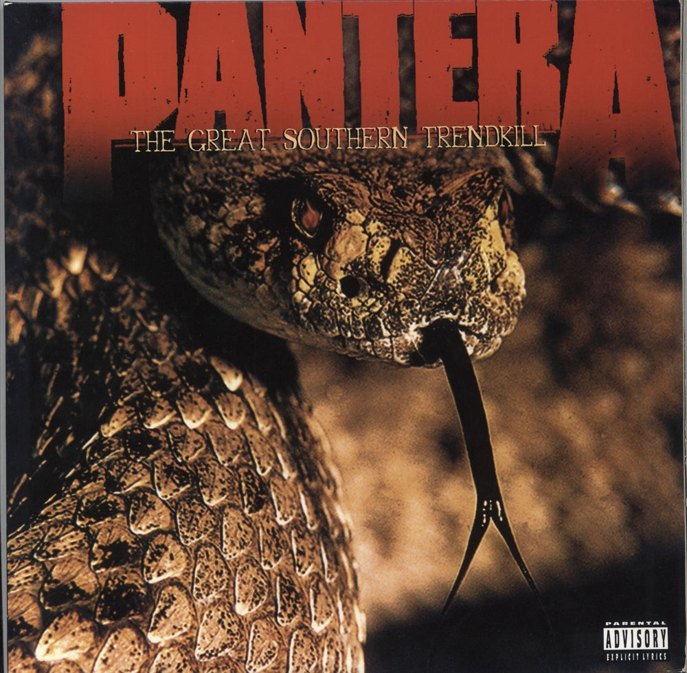 Pantera The Great Southern Trendkill - 180gm UK 2-LP vinyl record set (Double LP Album) 8122-79743-3