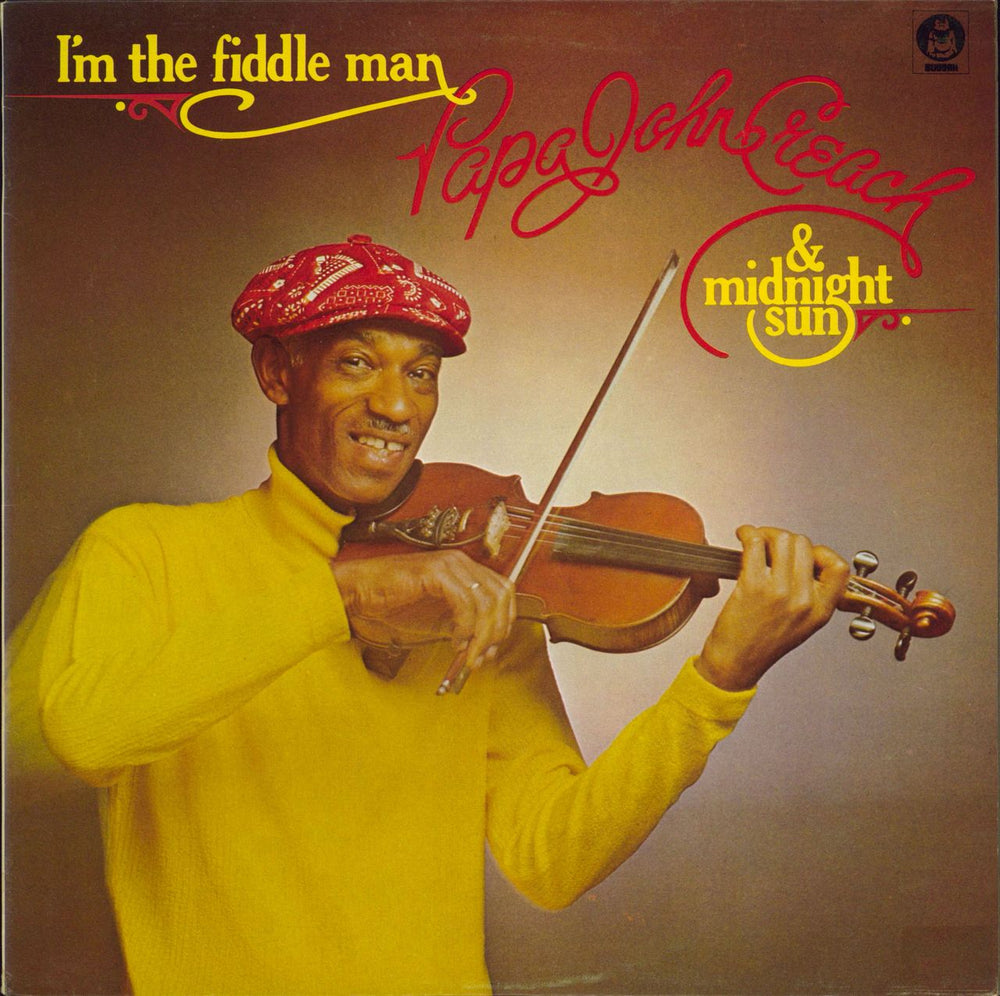 Papa John Creach I'm The Fiddle Man UK vinyl LP album (LP record) BDLP4039