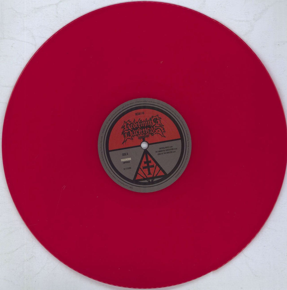 Paranorm Empyrean - Red vinyl US vinyl LP album (LP record) 6GZLPEM822357
