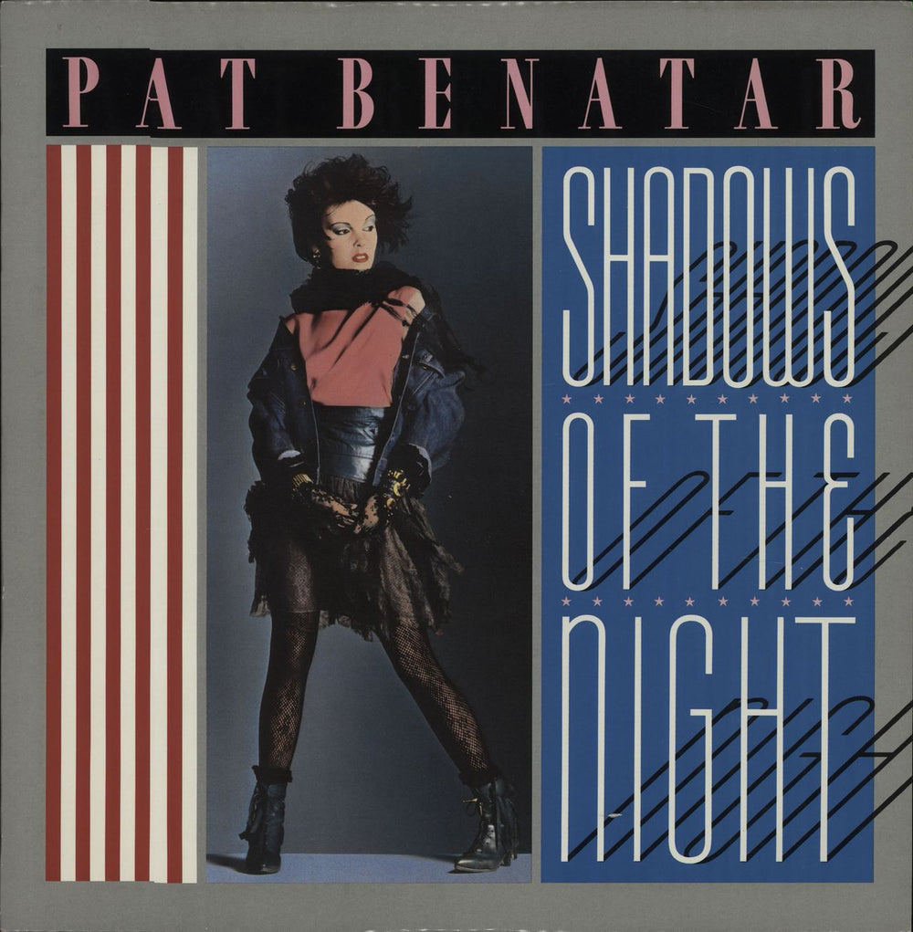 Pat Benatar Shadows Of The Night UK 12" vinyl single (12 inch record / Maxi-single) PATX2