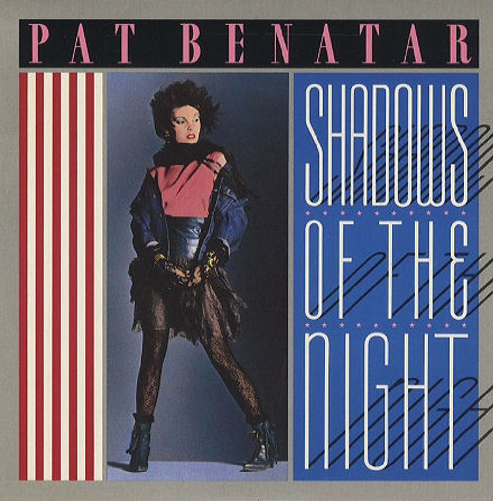 Pat Benatar Shadows Of The Night UK 7" vinyl single (7 inch record / 45) PAT2