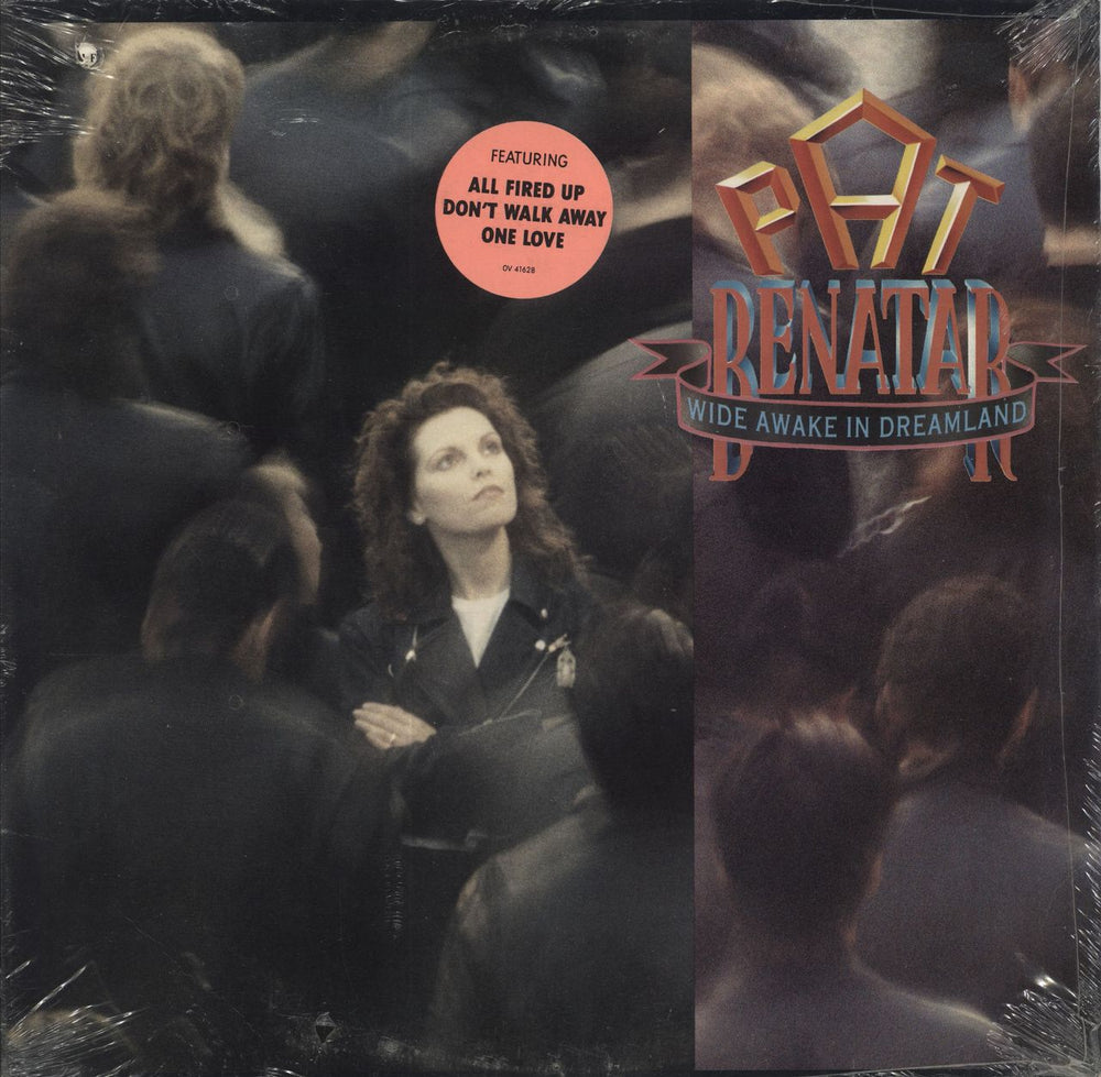 Pat Benatar Wide Awake In Dreamland - Deletion hole US vinyl LP album (LP record) OV41628