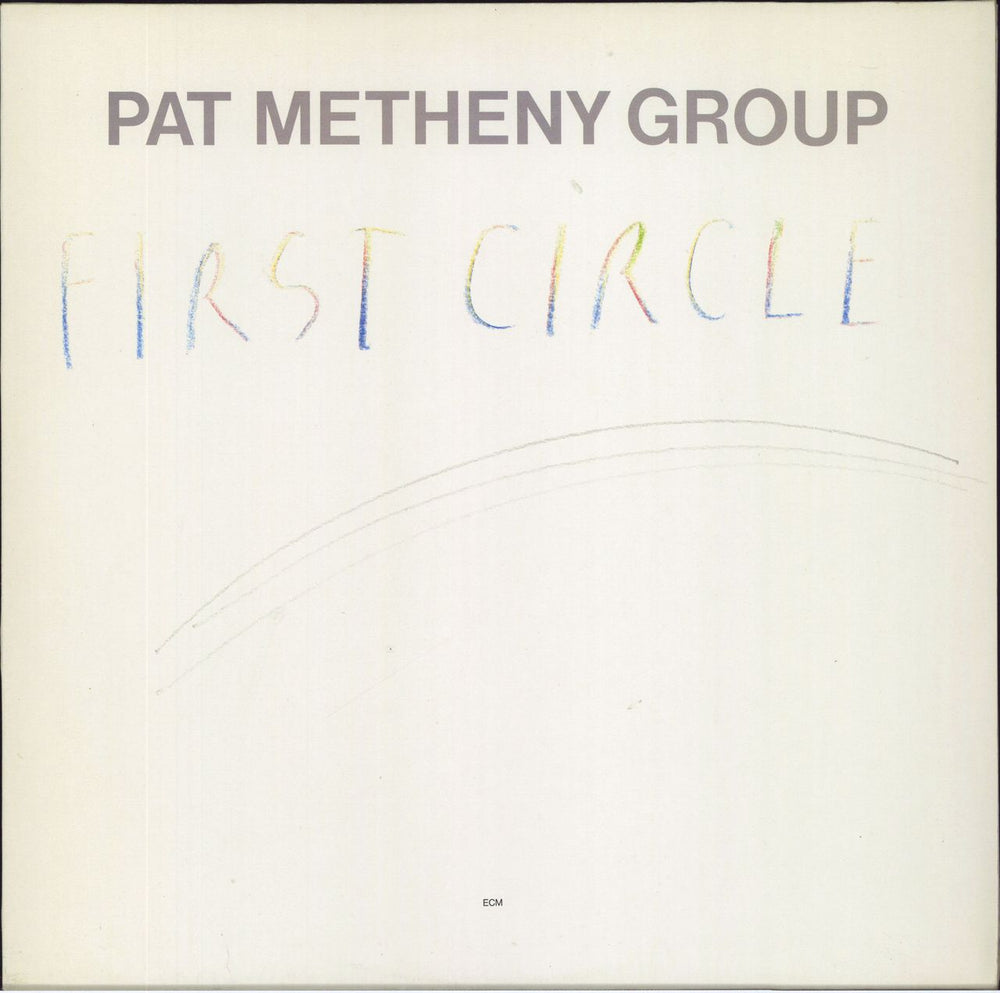 Pat Metheny First Circle + Insert German vinyl LP album (LP record) ECM1278