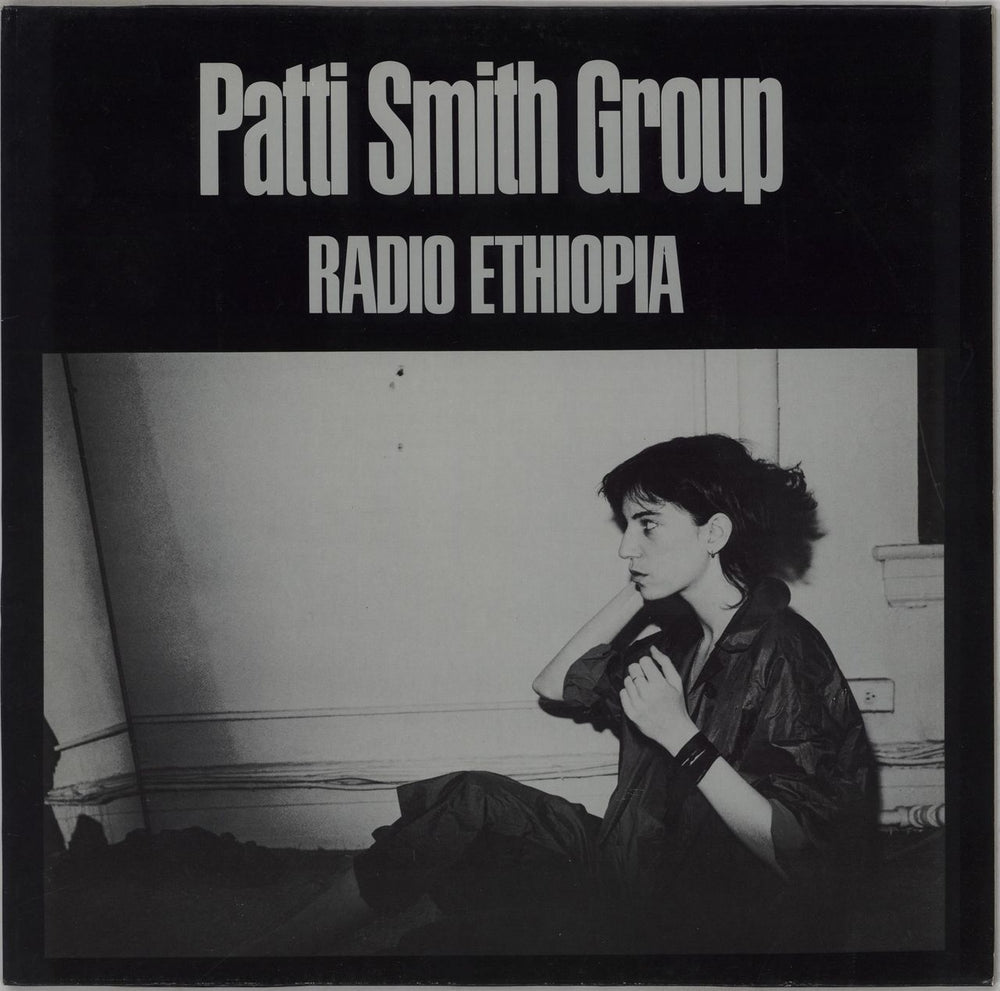 Patti Smith Radio Ethiopia German vinyl LP album (LP record) 201117