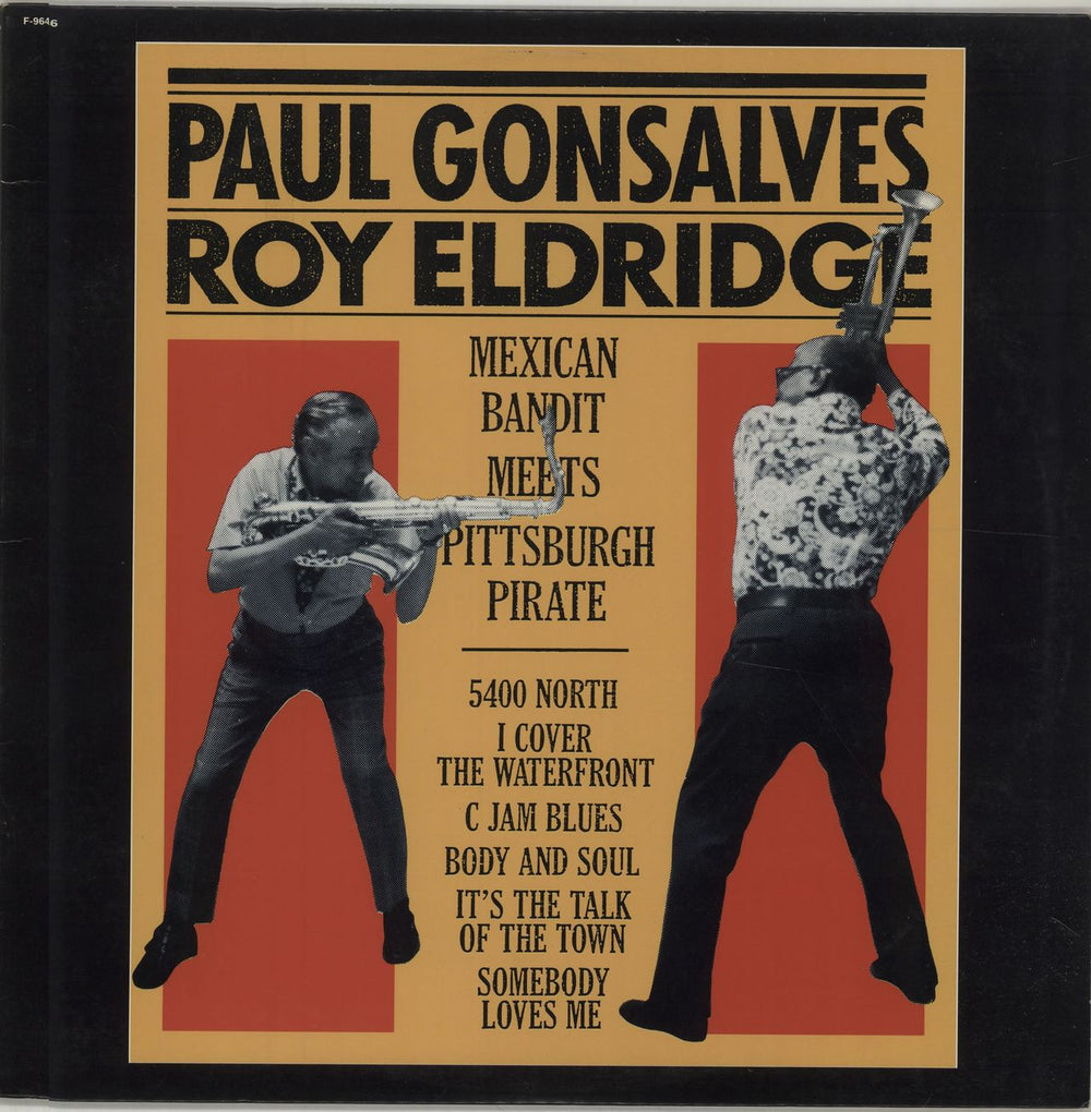 Paul Gonsalves Mexican Bandit Meets Pittsburgh Pirate US vinyl LP album (LP record) F-9646