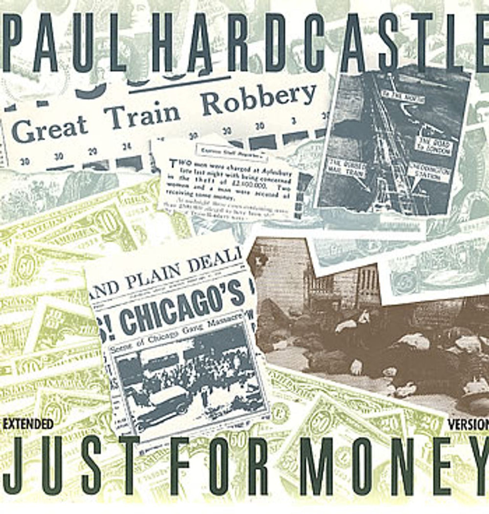 Paul Hardcastle Just For Money UK 12" vinyl single (12 inch record / Maxi-single) CASHX1