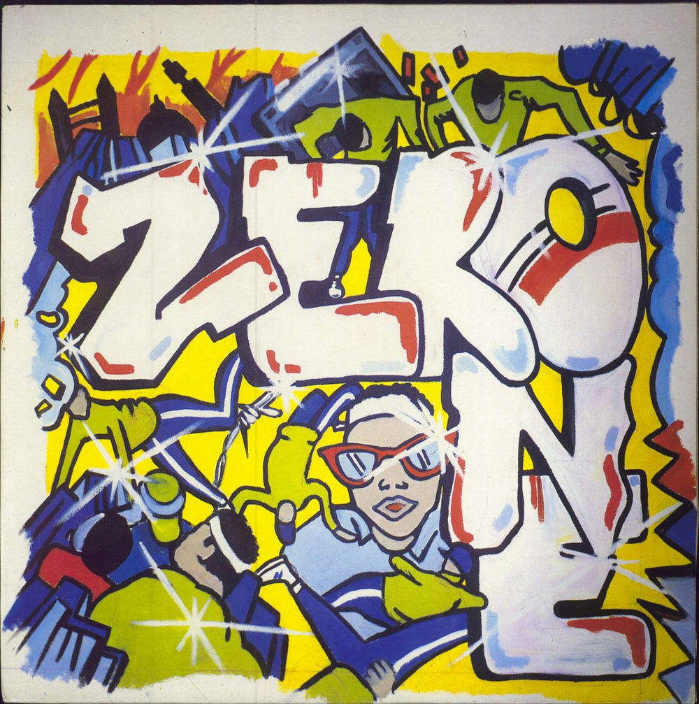 Paul Hardcastle Zero One UK vinyl LP album (LP record) LPBR1003