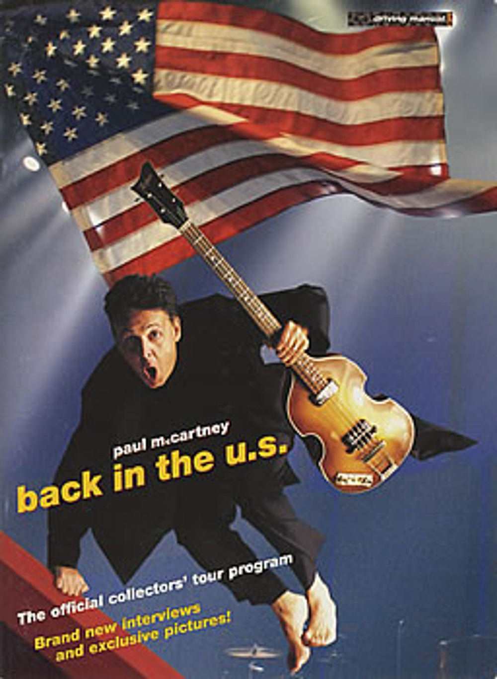 Paul McCartney and Wings Back In The U.S. - 21 September - 29 October US tour programme TOUR PROGRAMME