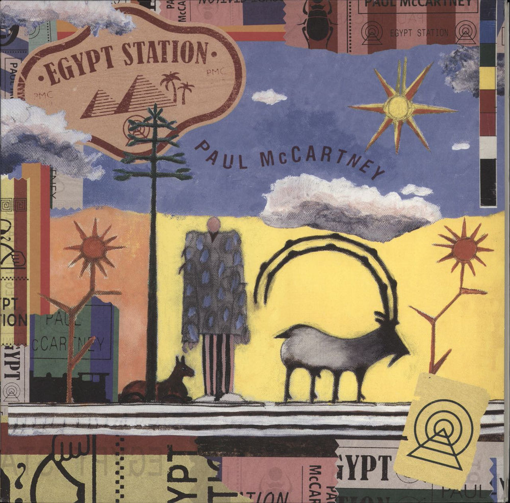 Paul McCartney and Wings Egypt Station - 140gram Vinyl UK 2-LP vinyl record set (Double LP Album) 00602567545040