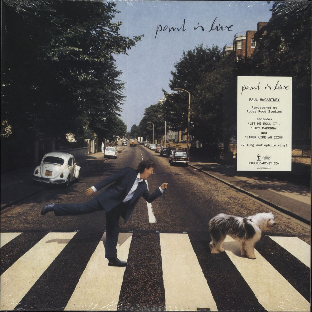 Paul McCartney and Wings Paul Is Live - 180gram Vinyl - Sealed UK 2-LP vinyl record set (Double LP Album) 602577285523