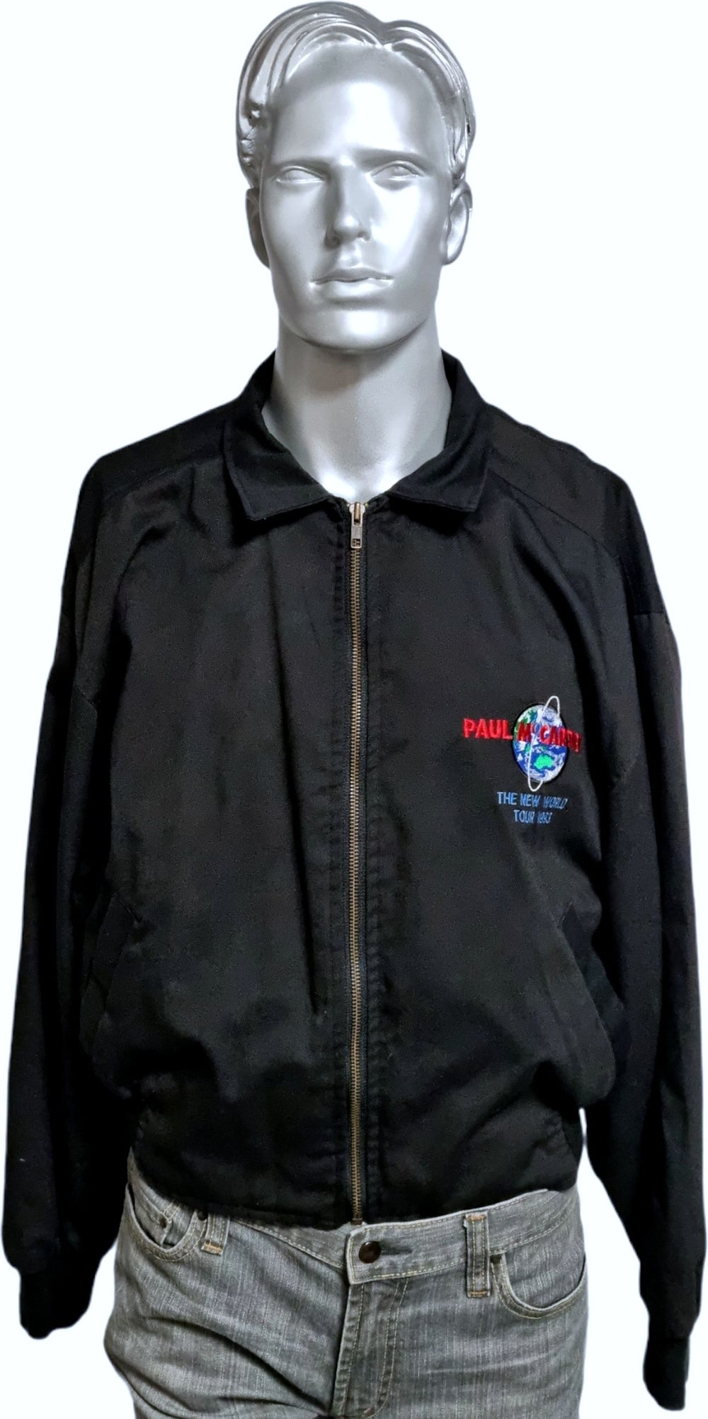 Paul McCartney and Wings The New World Tour 1993 - Zip Front (L) US jacket TOUR JACKET