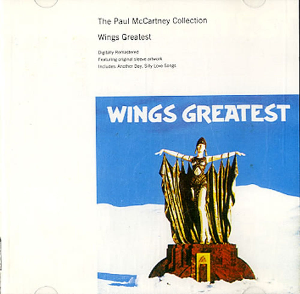 Paul McCartney and Wings Wings Greatest UK CD album (CDLP) CDPMCOL9